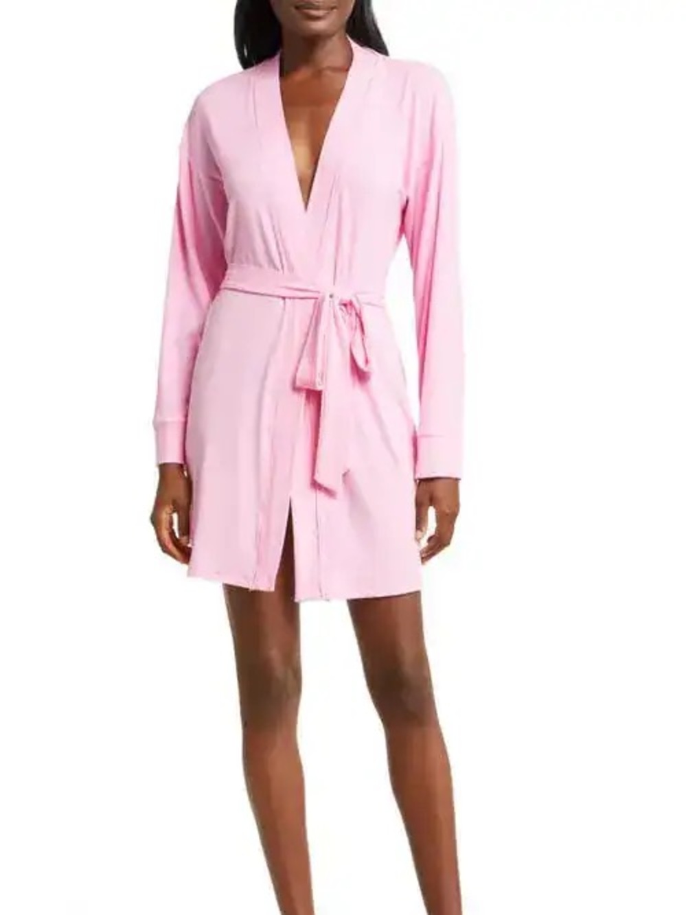SKIMS Soft Lounge Short Robe Cherry Blossom Pink S NWT